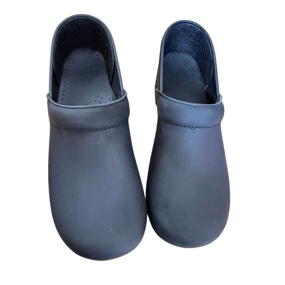 NEW Dansko Men’s Professional Clog in Oiled Black Leather NIB Comfort, Casual main image 6